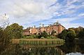 Hartlebury Castle viewed across moat