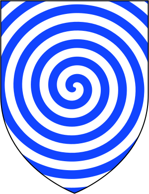 Heraldic gurges (whirlpool) Gorges