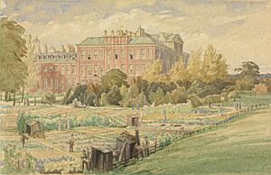 Kensington Palace and Allotments Art.IWMART1127