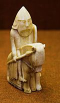 Knight, Lewis Chessmen, British Museum