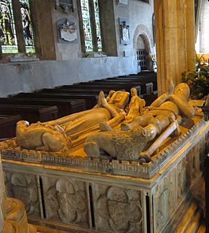 Lord Thomas and Lady Katherine Berkeley Effigies