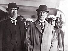 Nuri Bey and Gazi Mustafa Kemal in Istanbul in 1931