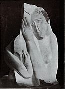 Ossip Zadkine, 1918, Femme au violon (Woman with a Violin)