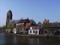 Oudewater, stadszicht met kerk1 2009-04-13 16.41