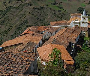 Street in Los Nevados