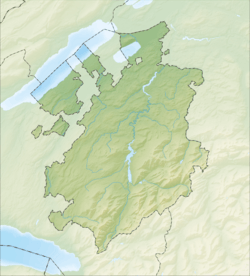 Plasselb is located in Canton of Fribourg