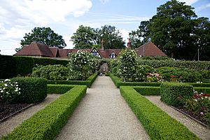 Rose garden at Loseley Park-14523724196