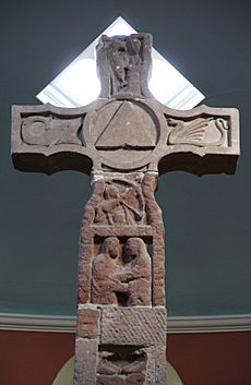 Ruthwell Cross 20100924 south side detail