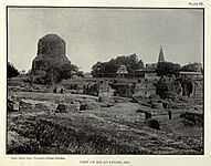 Sarnath excavation site 1907 (2)