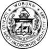 Official seal of Woburn, Massachusetts