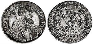 Transylvanian Thaler of George II Rákóczi 1660