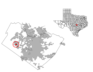 Travis County TheHills.svg