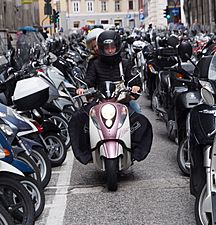 Vespa in Trieste