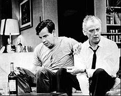 Walter Matthau Art Carney The Odd Couple Broadway 1965