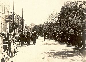 Wehrmacht in Liberty Avenue, Kaunas