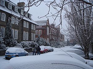 Wollaston Lodge & Margaret Wileman Building, Hughes Hall