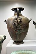 0153 - Archaeological Museum, Athens - Bronze pitcher - Photo by Giovanni Dall'Orto, Nov 11 2009