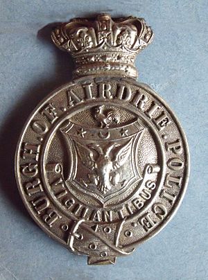 Airdrie Police Badge