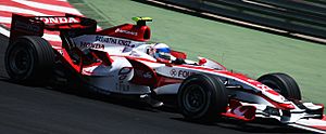 Anthony Davidson 2007 Brazil free practice