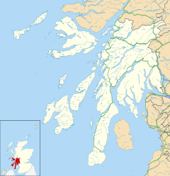 Tiroran is located in Argyll and Bute