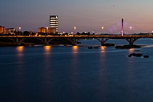 Atardecer en Badajoz