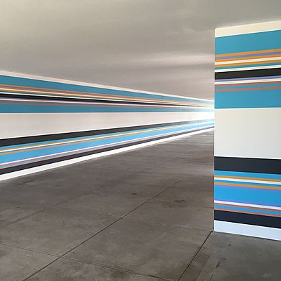 Bridget-riley-bolt-of-colour-1-chinati-foundatin-marfa-texas