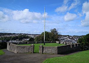 Chudleigh Fort Bideford interior