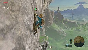 Climbing in BotW