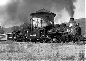 Denver and Rio Grande excursion at Hermosa 1963