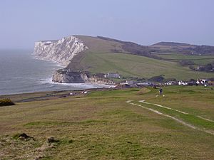 Freshwater Bay, IW, UK