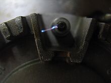 Gas stove ignition spark