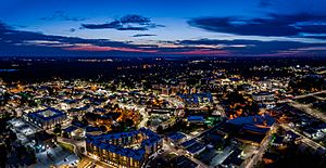 Downtown Greenville sunrise