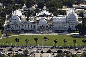 Haitian national palace earthquake