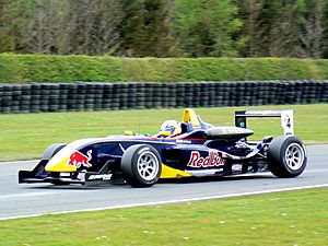 Jaime Alguersuari 2008 British F3 Croft