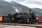 K-28 Locomotive 473 at Silverton, Colorado.jpg