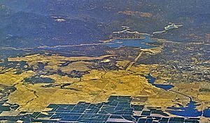 Lake Oroville aerial