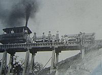 Mammoth Cave railroad at Doyle Valley