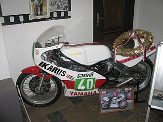 Motorcycle of János Drapál