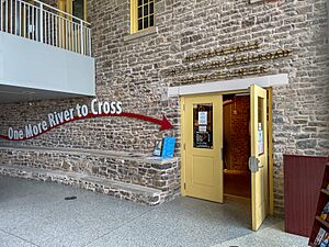Niagara Falls Underground Railroad Heritage Center entrance.jpg