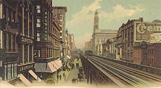 Sixth Avenue, North From 14th Street, New York City