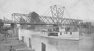 Steamer Marguerite at Snohomish, circa 1907