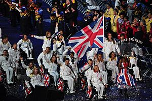 TeamGB at the Paralympic Opening Ceremony