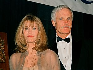 Ted Turner and Jane Fonda