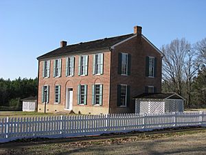 Main façade of the Eureka Masonic College