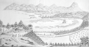 Vue de Port-au-Prince et ses environs ca1800 BPL m8805