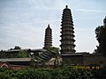 Yongzuo Temple Twin Towers