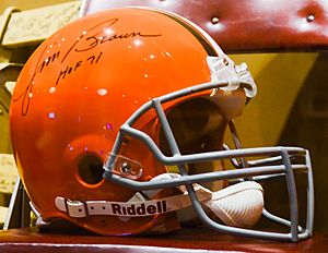 1964 Cleveland Brown helmet