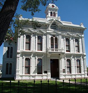 Bridgeport, California Historic Court House, Main Street - August 2012