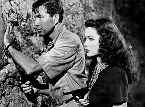 Bruce Cabot-Gene Tierney in Sundown