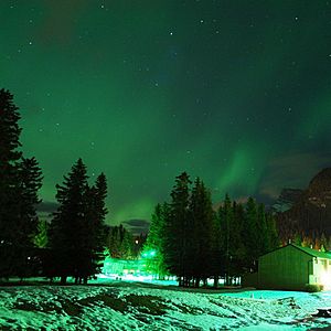 Canada Banff Aurora